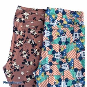NEW DISNEY LuLaRoe Leggings Set - Tall & Curvy